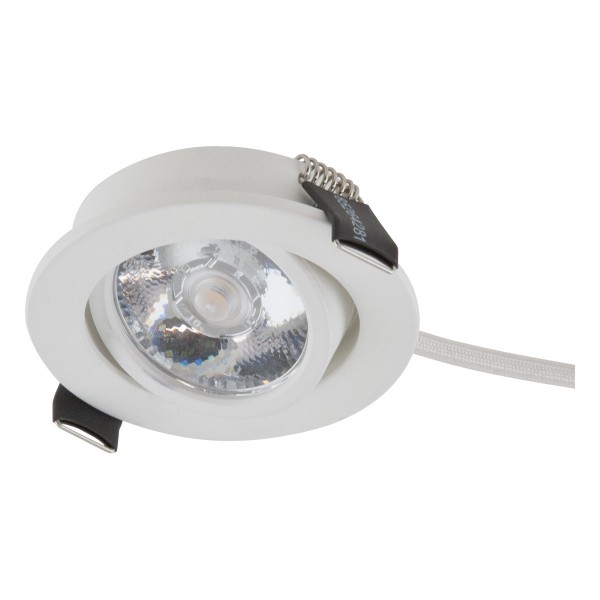 EVN LED Leuchte weiß schwenkbar rund 64x28mm 3W 3000K 210lm 5-10° 100-240V IP20