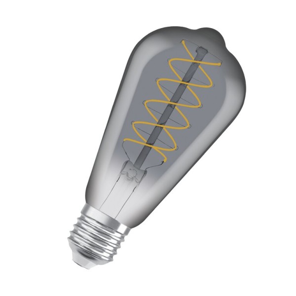 Osram / Ledvance LED Filament Vintage 1906 Edison rauchig 320° 7,8-30W/818 extra warmweiß 360lm E27 220-240V dimmbar