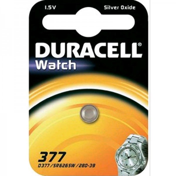 Duracell Uhrenbatterie Watch 377 B1 1er Blister