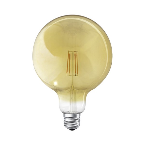 Osram / Ledvance LED Filament WIFI Smart+ Globe G125 gold 300° 6-53W/824 warmweiß 680lm E27 220-240V dimmbar