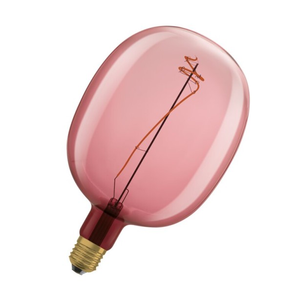 Osram / Ledvance LED Filament Vintage 1906 Ballon rosa 320° 4,5-15W/816 extra warmweiß 220lm E27 220-240V dimmbar