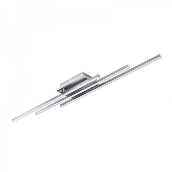 Osram LED Wand-/Deckenleuchte Stripe Trio 600+600+600 24W/830 1450lm warmweiß nicht dimmbar steel IP20