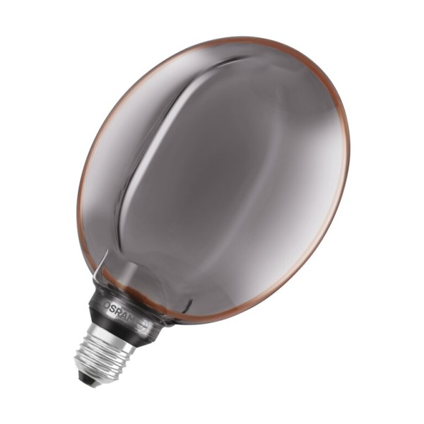 Osram / Ledvance LED Filament Vintage 1906 Globe G183 330° rauchig 4-12W/818 extra warmweiß 110lm E27 220-240V dimmbar