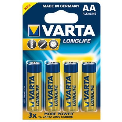 Varta Batterien Longlife 4106 AA 4er Blister