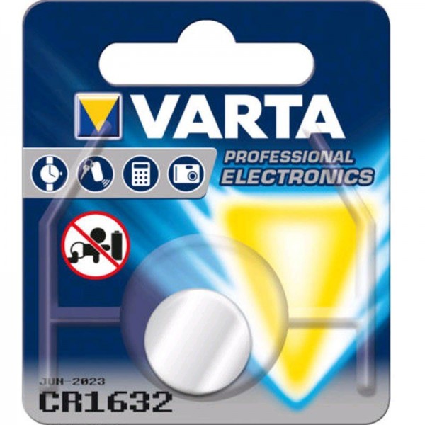 Varta Batterie Lithium 6632 3V CR 1632 1er Blister