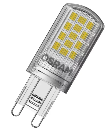 Osram LED 300° Pin 4,2-40W/827 warmweiß 470lm G9 220-240V