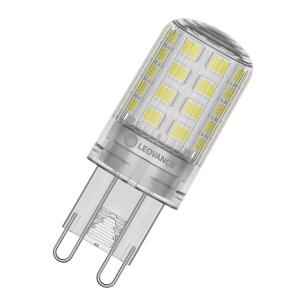 Osram / Ledvance LED Pin klar 300° Performance 4,2-40W/827 warmweiß 470lm G9 220-240V