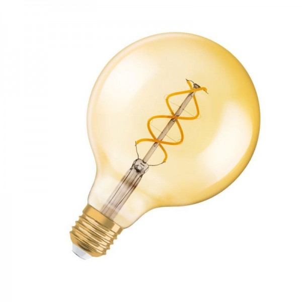 Osram LED Vintage 1906 Classic Globe125 Filament 5-25W/820 E27 klar 300° 250lm echt warmweiß nicht dimmbar