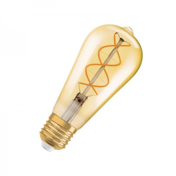 Osram LED Vintage 1906 Classic Edison Filament 5-25W/820 E27 klar 300° 250lm echt warmweiß nicht dimmbar
