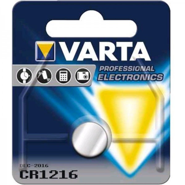 Varta Batterie Lithium 6216 3V CR 1216 1er Blister