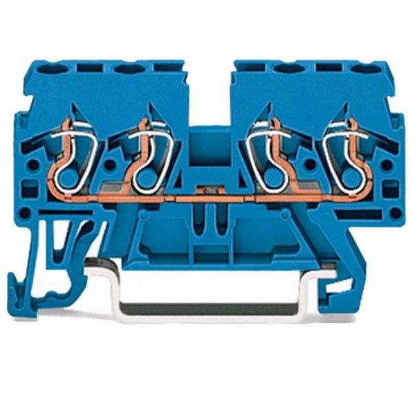 Wago 4-Leiter-Durchgangsklemme 870-834 (1 Stück)