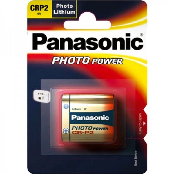 Panasonic Photobatterie CRP2 1400 mAh 6V 1er Blister