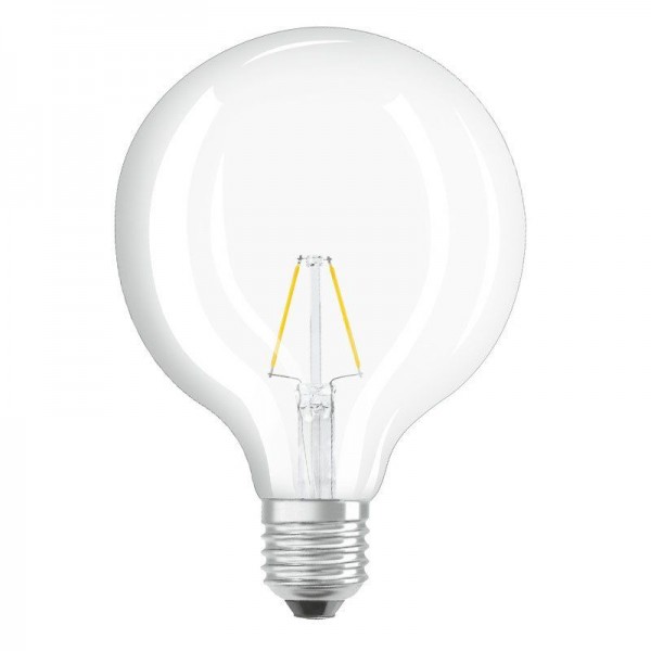 Osram Filament PARATHOM Retrofit CLASSIC GLOBE 25 2W/827 E27 warmweiß nicht dimmbar klar