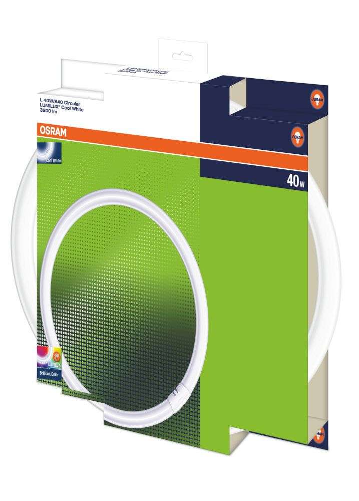 32W T9 Triphosphor Circular Tube - 4 Pin, 4100K Cool White | DIY At B&Q