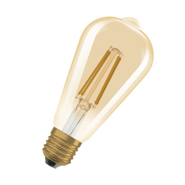 Osram / Ledvance LED Filament Vintage 1906 Edison ST klar 300° 7,2-60W/824 extra warmweiß 806lm E27 220-240V dimmbar