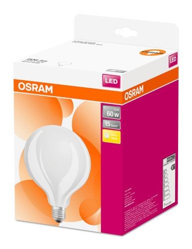 LEDVANCE LED Retrofit Classic Globe 7-60W/827 E27 806lm matt warmweiß 320° nicht dimmbar