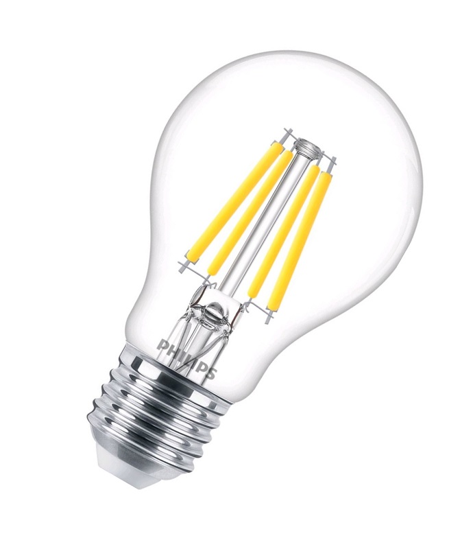Philips Master LEDbulb A60 Filament 5,9-60W/927 LED E27 806lm warmweiß  dimtone online kaufen | Leuchtmittelmarkt